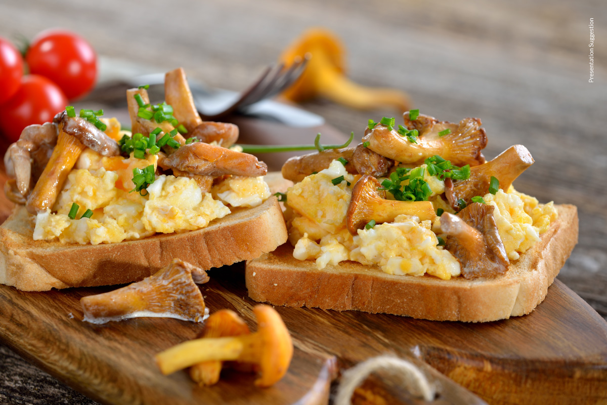 Wild Mushroom Scramble