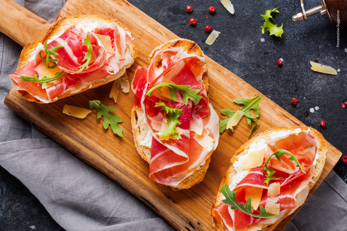 Prosciutto Bruschettas