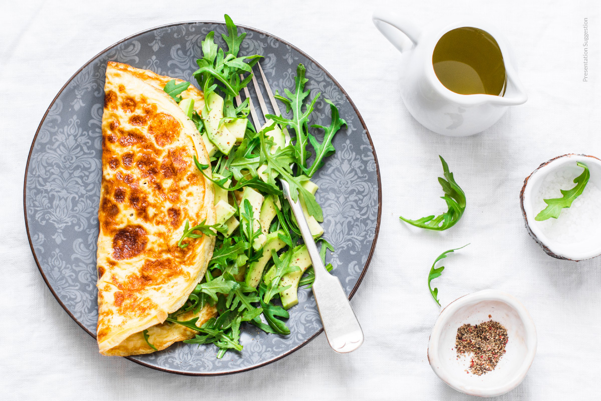 Avocado and Cheese Omelette